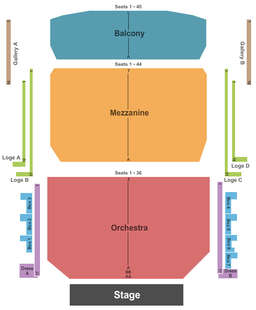 Devos Hall Nutcracker Seating Chart